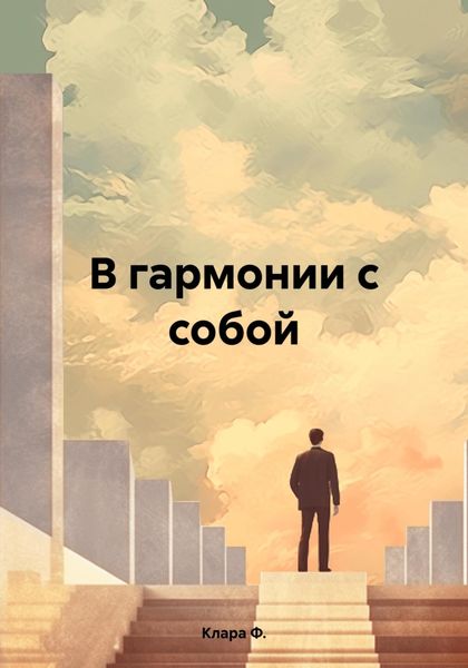 Обложка книги  «В гармонии с собой»
