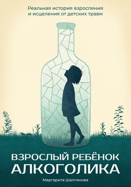 Обложка книги  «Взрослый ребенок алкоголика. Реальная история взросления и исцеления от детских травм»