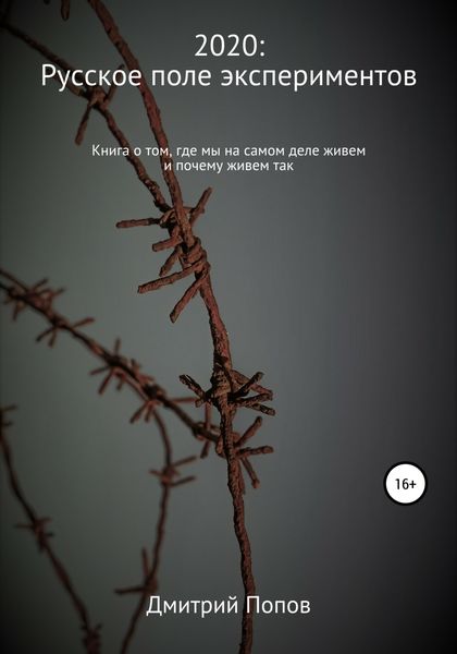 Обложка книги  «2020: русское поле экспериментов. Книга о том, где мы на самом деле живем и почему живем так»
