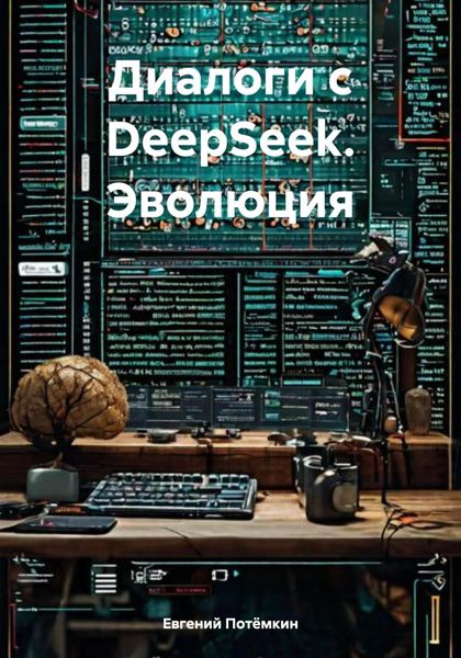 Обложка книги  «Диалоги с DeepSeek. Эволюция»