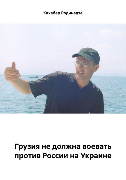 Обложка книги  «Грузия не должна воевать против России на Украине»