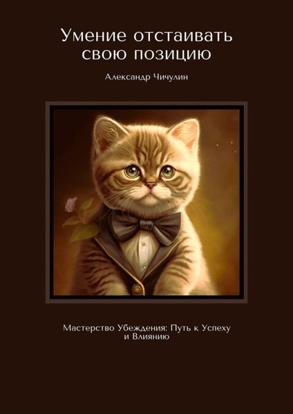 Обложка книги  «Умение отстаивать свою позицию. Мастерство убеждения: путь к успеху и влиянию»