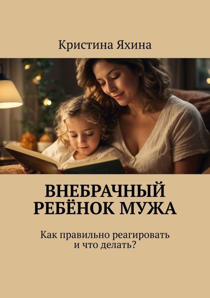 Обложка книги  «Внебрачный ребёнок мужа. Как правильно реагировать и что делать?»