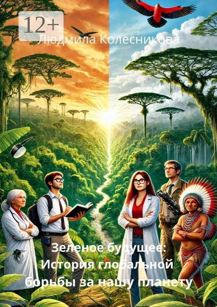 Обложка книги  «Зеленое будущее: История глобальной борьбы за нашу планету»