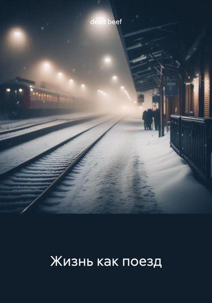 Обложка книги  «Жизнь как поезд»
