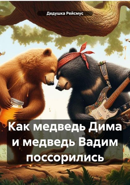 Обложка книги  «Как медведь Дима и медведь Вадим поссорились»