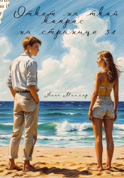 Обложка книги  «Ответ на твой вопрос на странице 54»