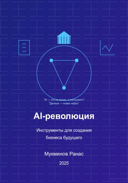 Обложка книги  «AI-революция: Инструменты для создания бизнеса будущего»