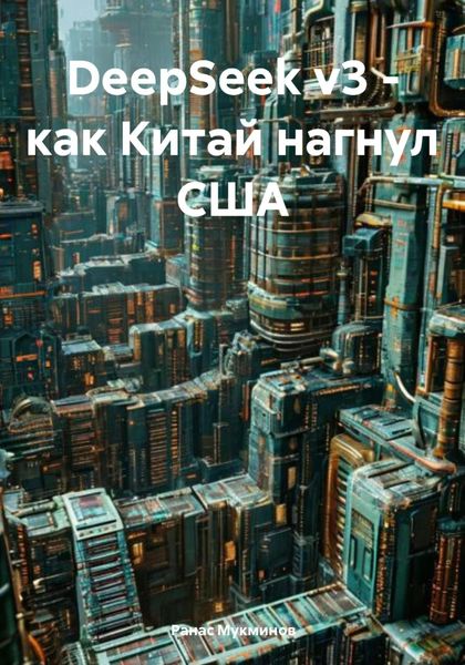 Обложка книги  «DeepSeek v3 – как Китай нагнул США»
