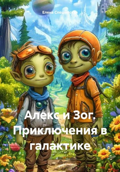 Обложка книги  «Алекс и Зог. Приключения в галактике»