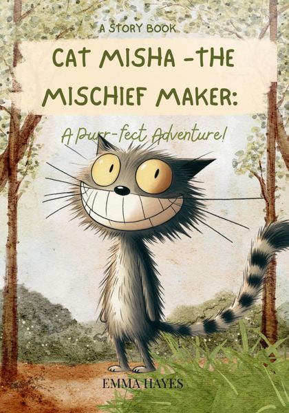 Обложка книги  «Cat Misha -the Mischief maker. A Purr-fect Adventure!»