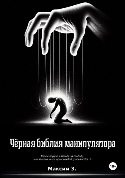 Обложка книги  «Чёрная библия манипулятора»