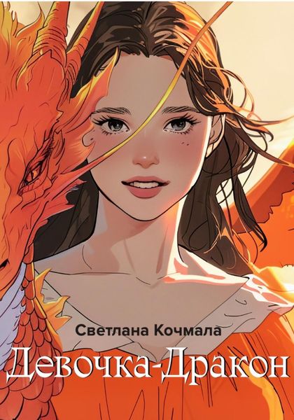 Обложка книги  «Девочка-дракон»