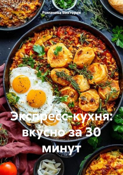 Обложка книги  «Экспресс-кухня: вкусно за 30 минут»