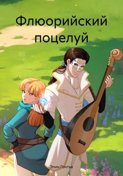 Обложка книги  «Флюорийский поцелуй»