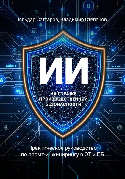 Обложка книги  «ИИ на страже производственной безопасности. Практическое руководство по промт-инжинирингу в ОТ и ПБ»