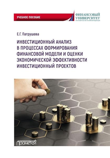 Обложка книги  «Инвестиционный анализ в процессах формирования финансовой модели и оценки экономической эффективности инвестиционных проектов»