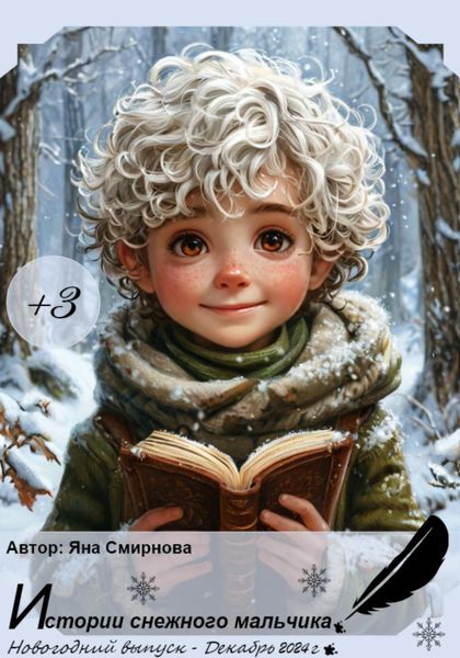 Обложка книги  «Истории снежного мальчика»
