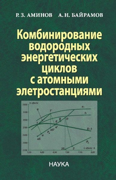 Обложка книги  «Комбинирование водородных энергетических циклов с атомными электростанциями»