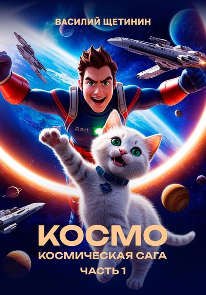 Обложка книги  «Космо. Космическая сага»