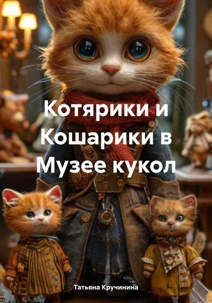 Обложка книги  «Котярики и Кошарики в Музее кукол»