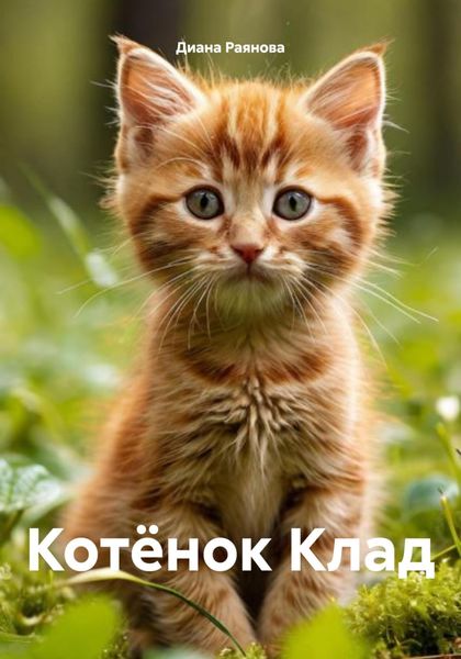 Обложка книги  «Котёнок Клад»