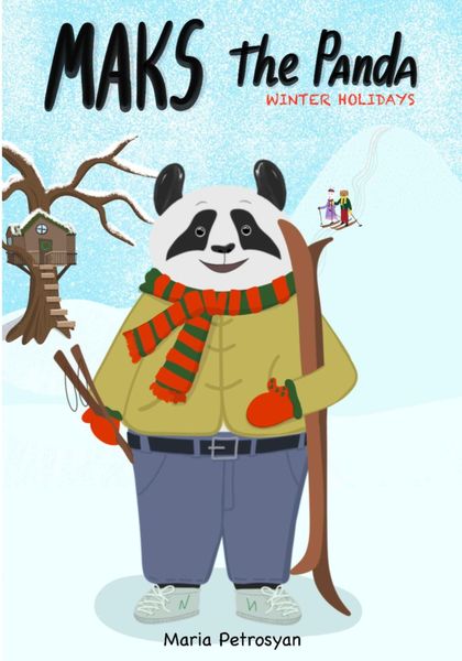 Обложка книги  «Maks the Panda: winter holidays»