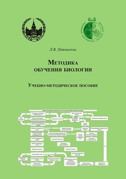 Обложка книги  «Методика обучения биологии»