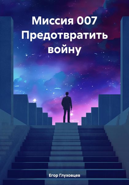 Обложка книги  «Миссия 007 Предотвратить войну»