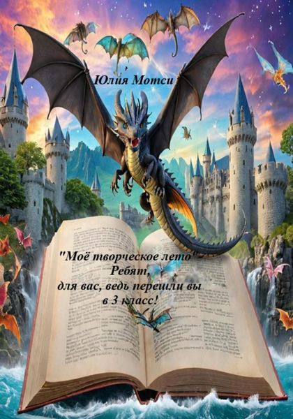 Обложка книги  ««Мое творческое лето» – Ребят, для вас, ведь перешли вы в 3 класс!»