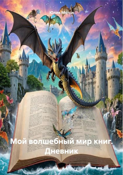 Обложка книги  «Мой волшебный мир книг. Дневник»
