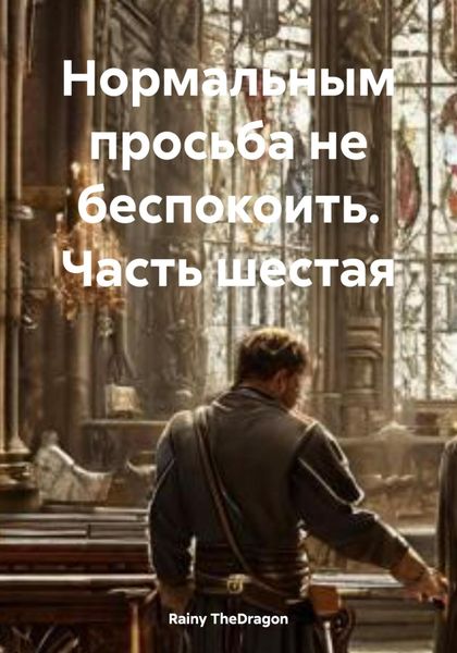 Обложка книги  «Нормальным просьба не беспокоить. Часть шестая»