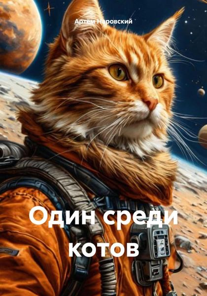 Обложка книги  «Один среди котов»
