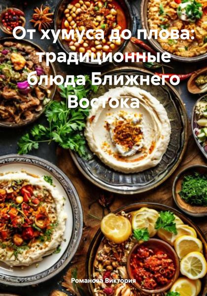 Обложка книги  «От хумуса до плова: традиционные блюда Ближнего Востока»