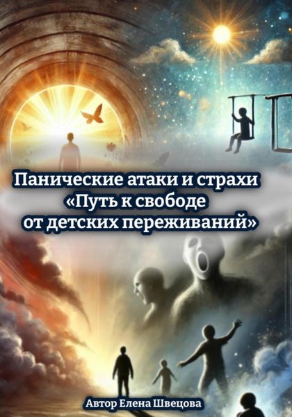 Обложка книги  «Панические атаки и страхи: путь к свободе от детских переживаний»