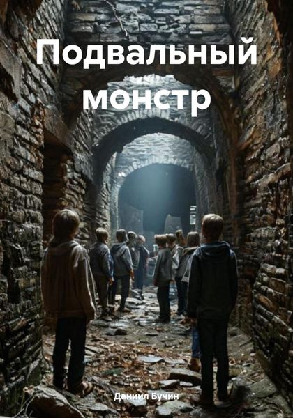 Обложка книги  «Подвальный монстр»