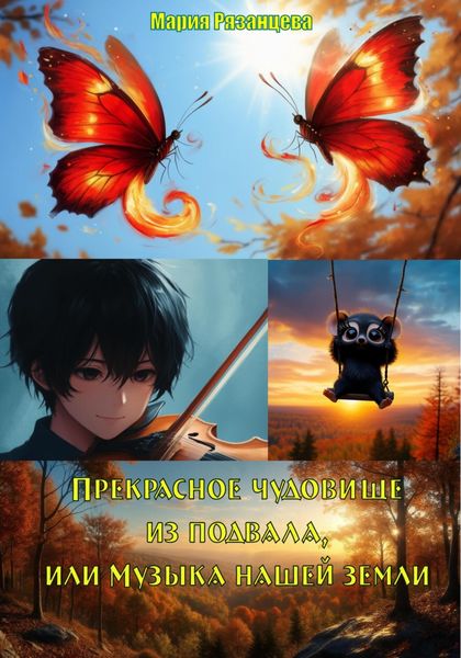 Обложка книги  «Прекрасное чудовище из подвала, или Музыка нашей земли»