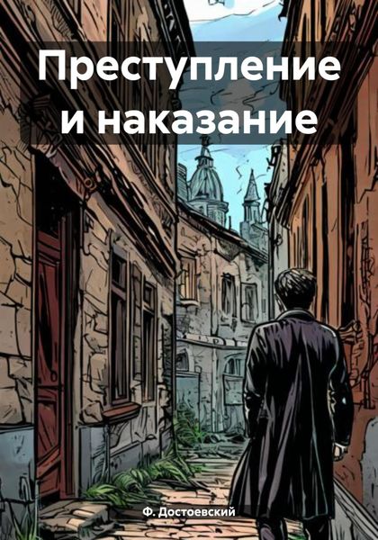 Обложка книги  «Преступление и наказание»