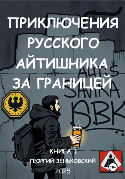 Обложка книги  «Приключения русского айтишника за границей»
