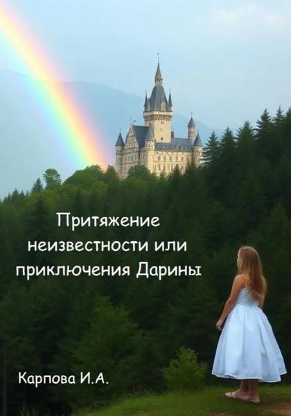 Обложка книги  «Притяжение неизвестности или приключения Дарины»