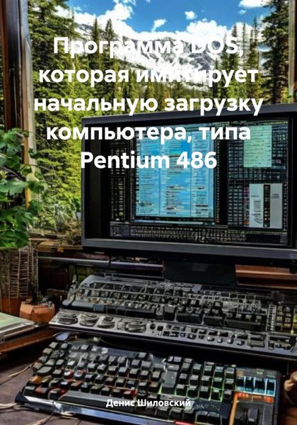 Обложка книги  «Программа DOS, которая имитирует начальную загрузку компьютера, типа Pentium 486»