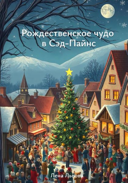 Обложка книги  «Рождественское чудо в Сэд-Пайнс»