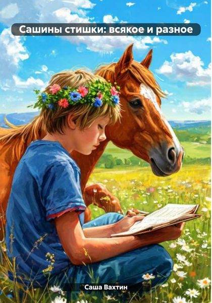 Обложка книги  «Сашины стишки: всякое и разное»