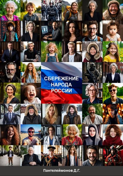 Обложка книги  «Сбережение народа России»