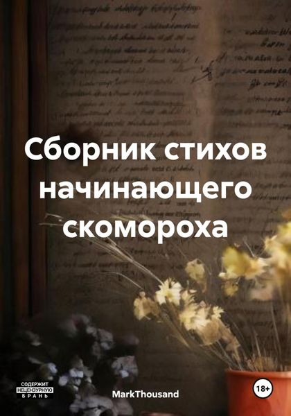 Обложка книги  «Сборник стихов начинающего скомороха»