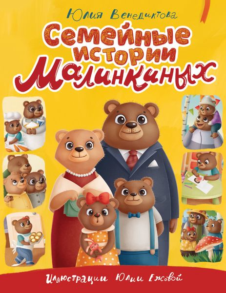 Обложка книги  «Семейные истории Малинкиных»
