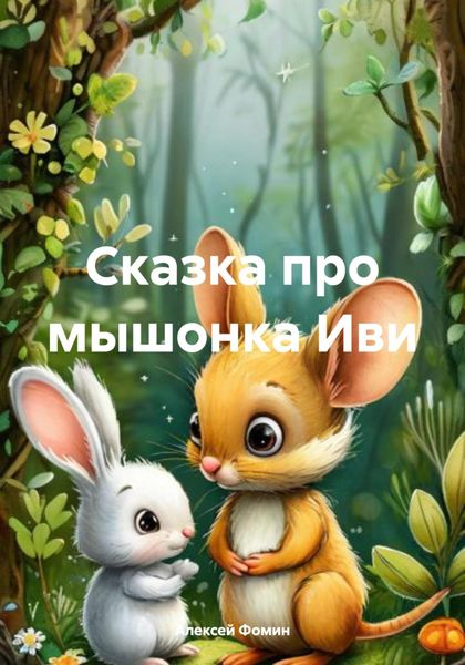 Обложка книги  «Сказка про мышонка Иви»