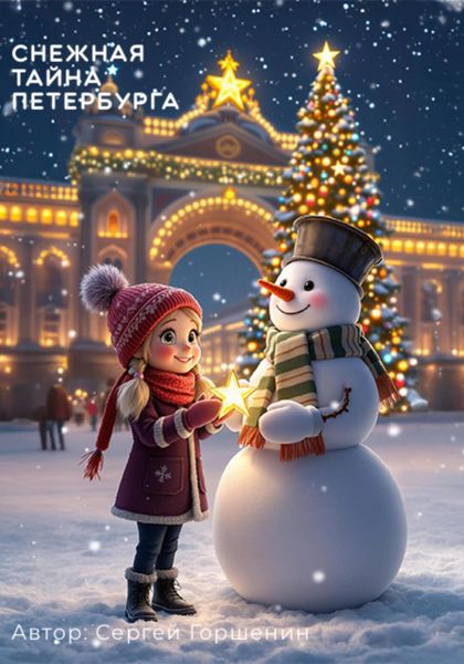 Обложка книги  «Снежная тайна Петербурга»