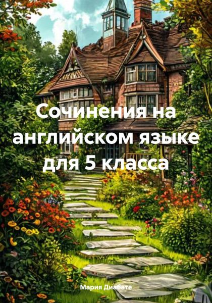 Обложка книги  «Сочинения на английском языке для 5 класса»