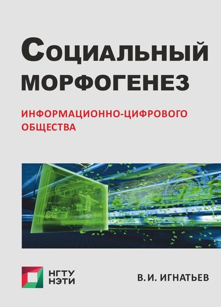 Обложка книги  «Социальный морфогенез информационно-цифрового общества. Очерки социологии гибридного социума»
